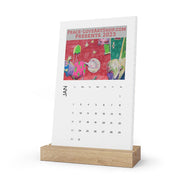 Peace-LoveArtShop presents Vertical Desk Calendar