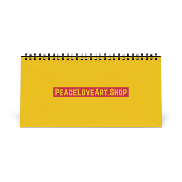 PeaceLoveArt.Shop Presents Desk Calendar 2023