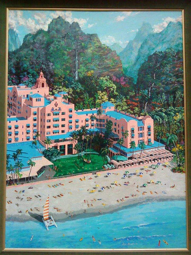 The Hawaiiyan hotel | Original Art