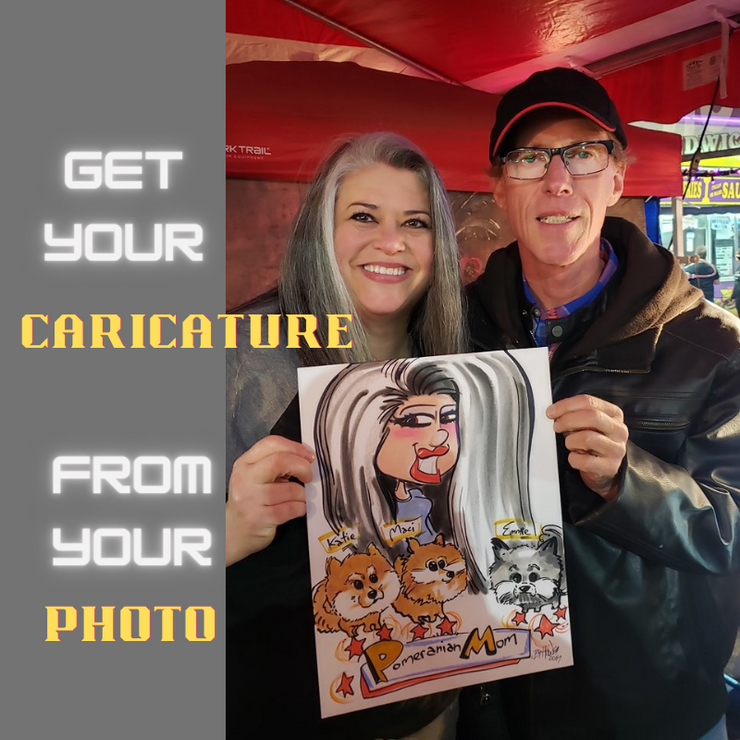 Buy For caricature (1 Person Caricature = $50)