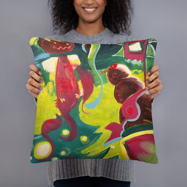 Two Arts printed Basic Pillow