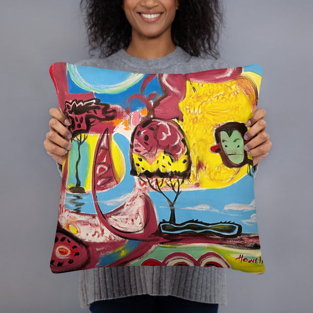 Two Arts printed Basic Pillow