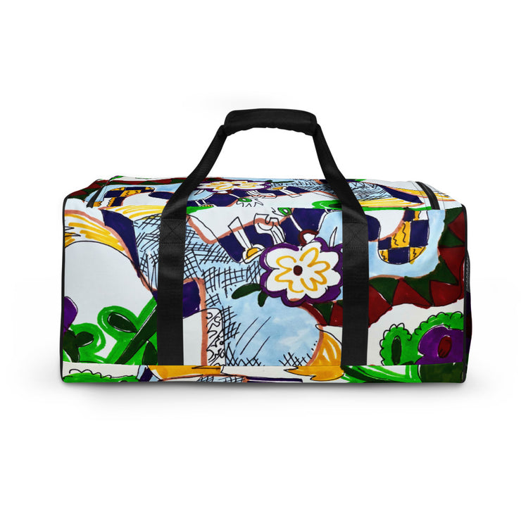 Abstract Art Printed Duffle bag