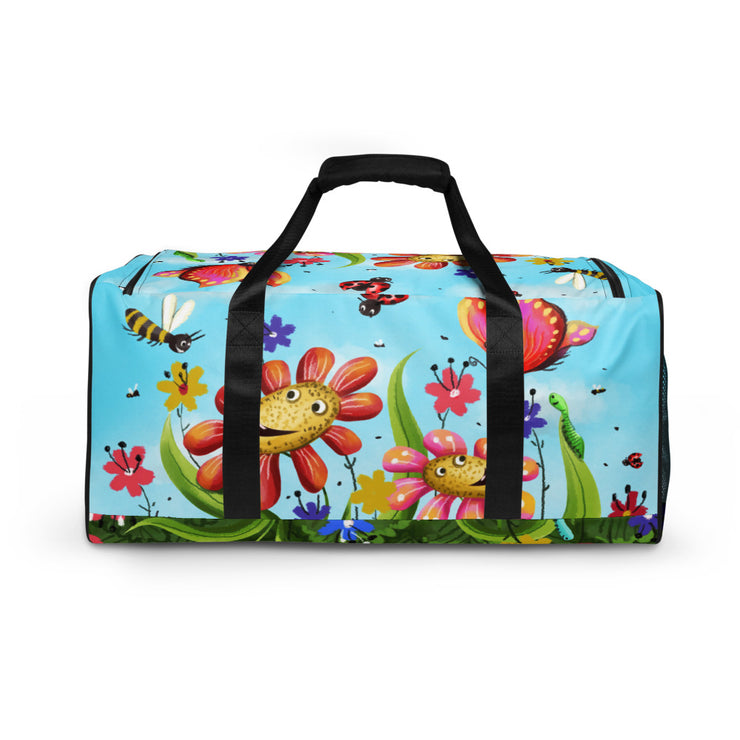 Flower Art Duffle bag