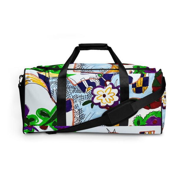 Abstract Art Printed Duffle bag