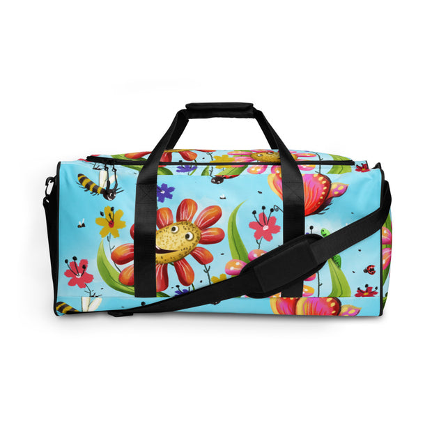 Flower Art Duffle bag