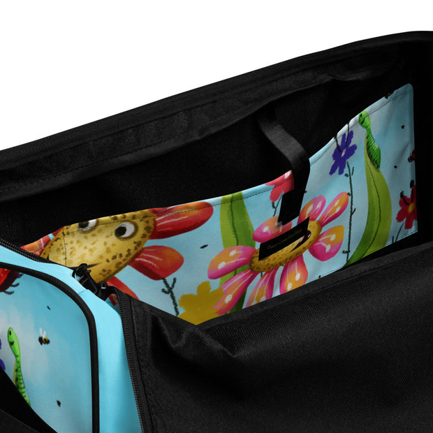 Flower Art Duffle bag