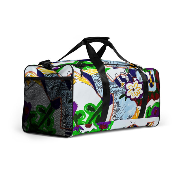 Abstract Art Printed Duffle bag