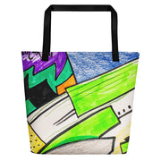 Abstract Art Beach Bag