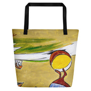 Player Art Beach Bag