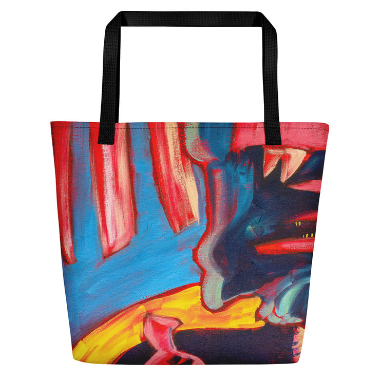 Abstract Art Beach Bag