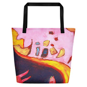 Abstract Art Beach Bag