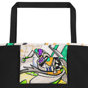 Abstract Art Beach Bag