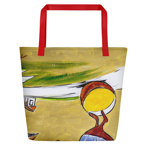 Player Art Beach Bag