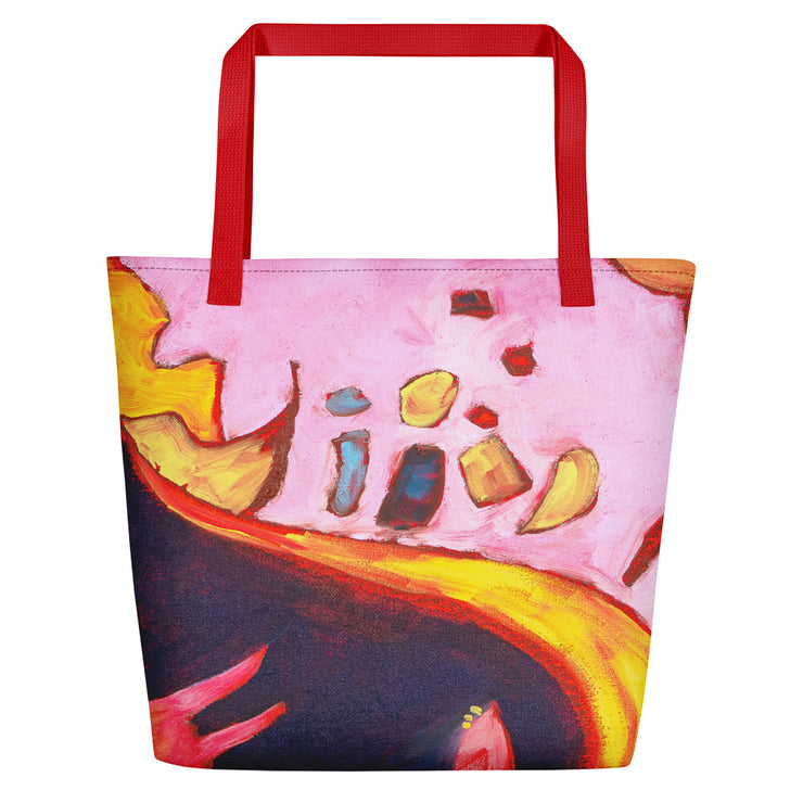 Abstract Art Beach Bag