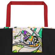 Abstract Art Beach Bag