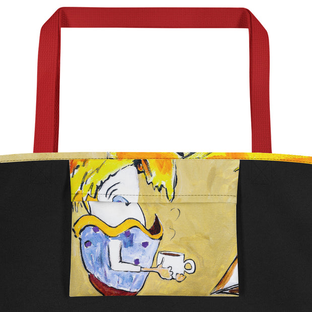 Player Art Beach Bag