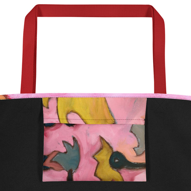 Abstract Art Beach Bag