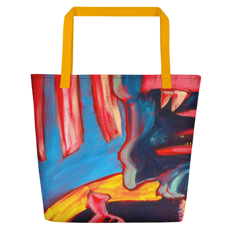 Abstract Art Beach Bag