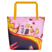 Abstract Art Beach Bag