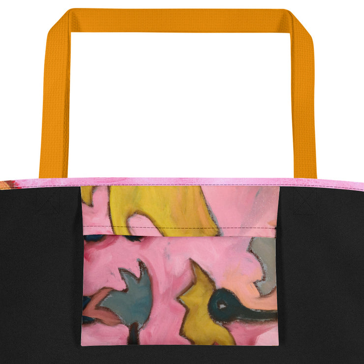 Abstract Art Beach Bag