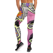 Abstract Art women Yoga Leggings