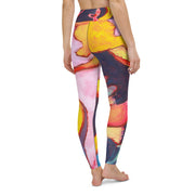 Abstract Art women Yoga Leggings