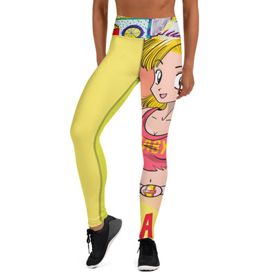 Abstract Art women Yoga Leggings