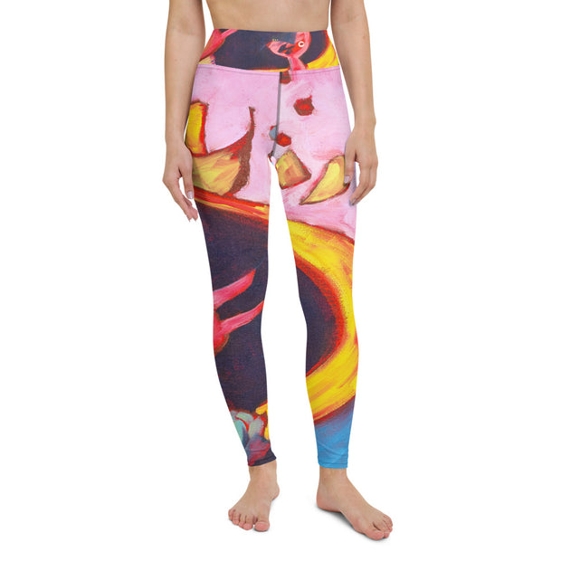 Abstract Art women Yoga Leggings