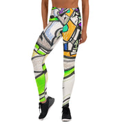 Abstract Art women Yoga Leggings