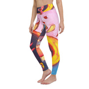 Abstract Art women Yoga Leggings