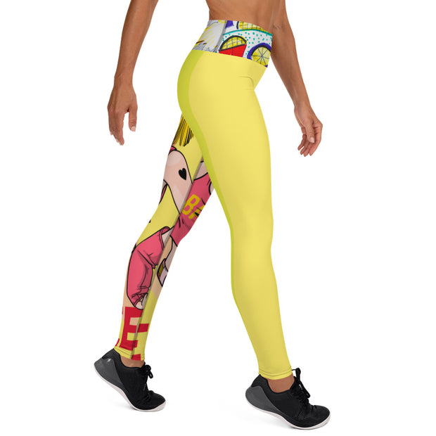 Abstract Art women Yoga Leggings