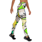 Abstract Art women Yoga Leggings