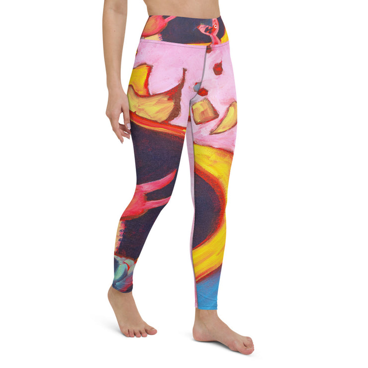 Abstract Art women Yoga Leggings