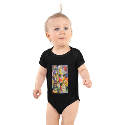 Find Peace Face Infant Bodysuit