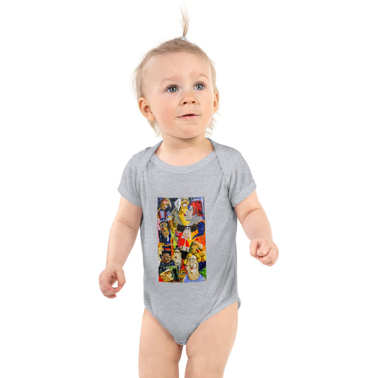 Find Peace Face Infant Bodysuit