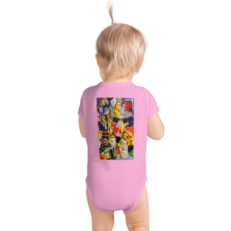 Two sided Love Infant Bodysuit