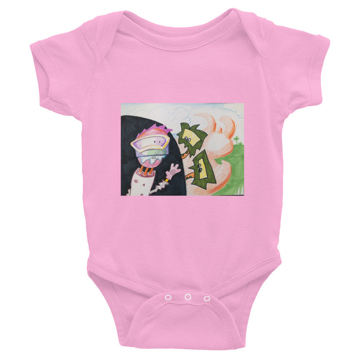 Infant Bodysuit Art Printed