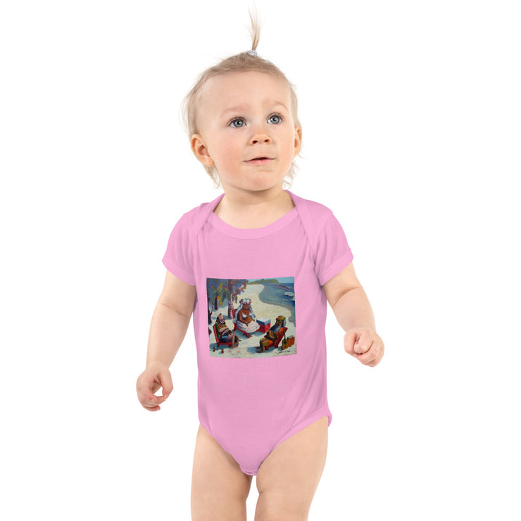 Peace at Beach Infant Bodysuit