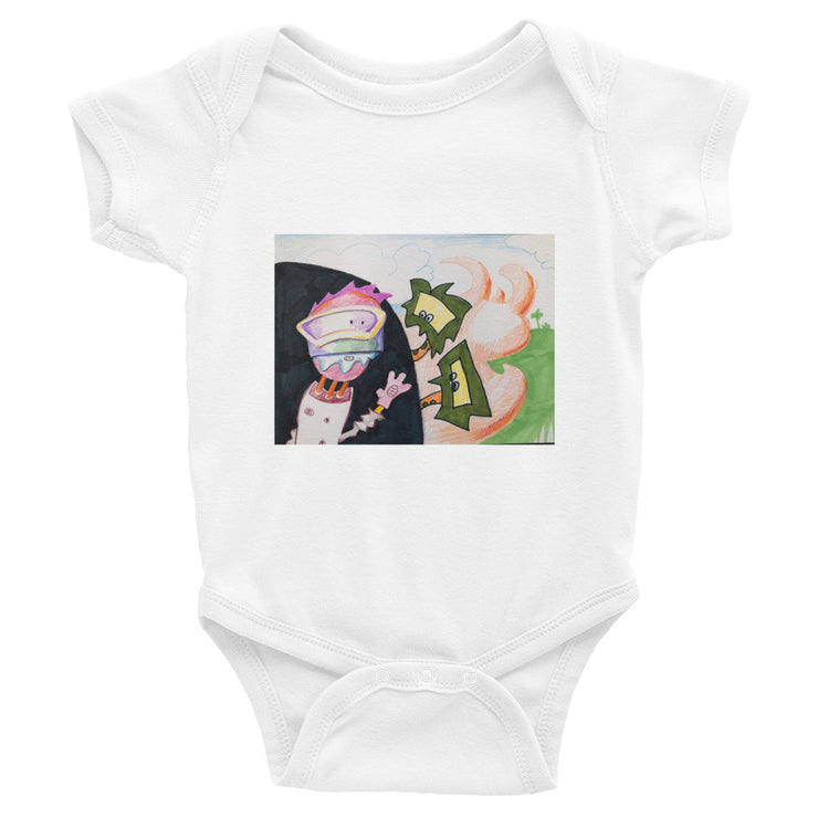 Infant Bodysuit Art Printed