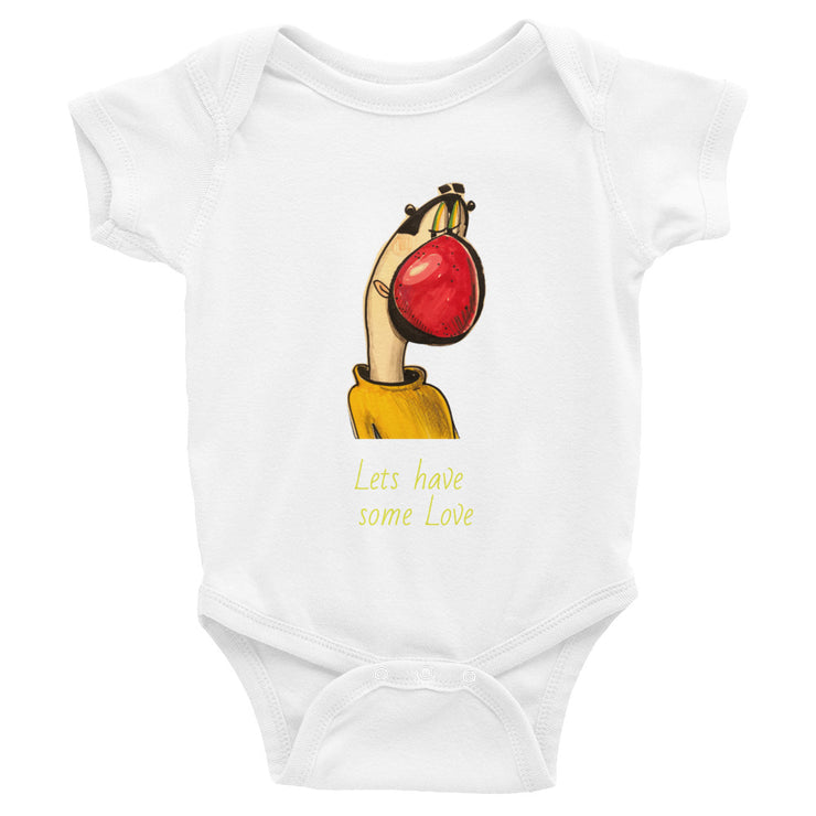 Lets Have Some Love Infant Bodysuit