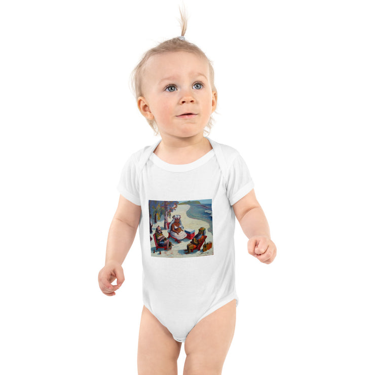 Peace at Beach Infant Bodysuit