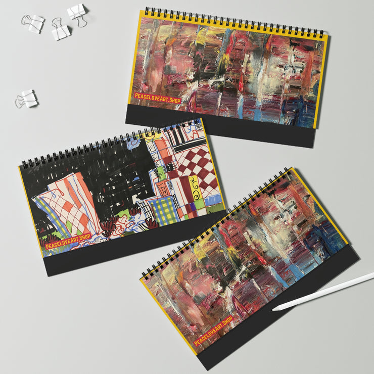 PeaceLoveArt.Shop Presents Desk Calendar 2023