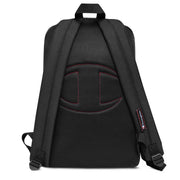 Peace-Love Art Shop Embroidered Champion Backpack