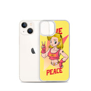 All iPhone Case Peace-Love Girl Printed Art