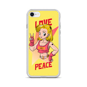 All iPhone Case Peace-Love Girl Printed Art