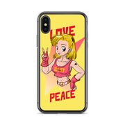 All iPhone Case Peace-Love Girl Printed Art