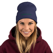 PEACE-LOVE Embroidered Beanie