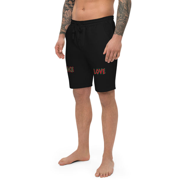 Men's fleece shorts