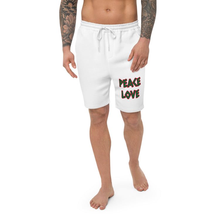 Men's fleece shorts